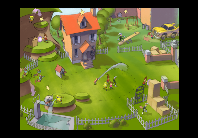 Likely a level based on Retroville