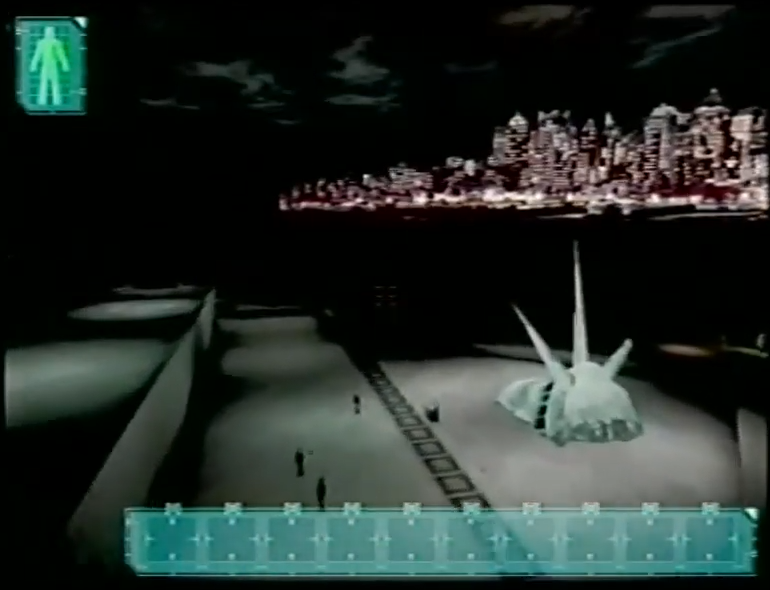 00:10 A look at an old HUD and no wall around the Liberty head.