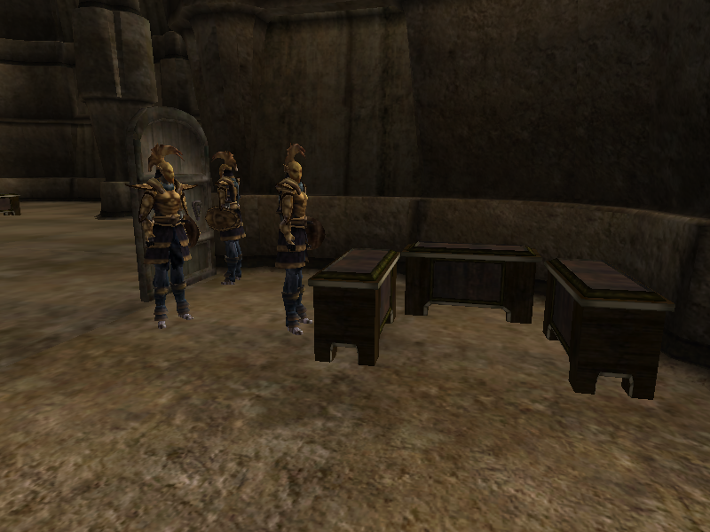 The Ordinators and door are always here. The boxes only appear if Bloodmoon is installed. The Ordinators and door are always here. The boxes only appear if Bloodmoon is installed.