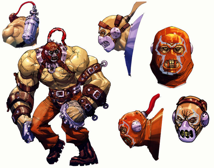 Early design of Bane. Early design of Bane.