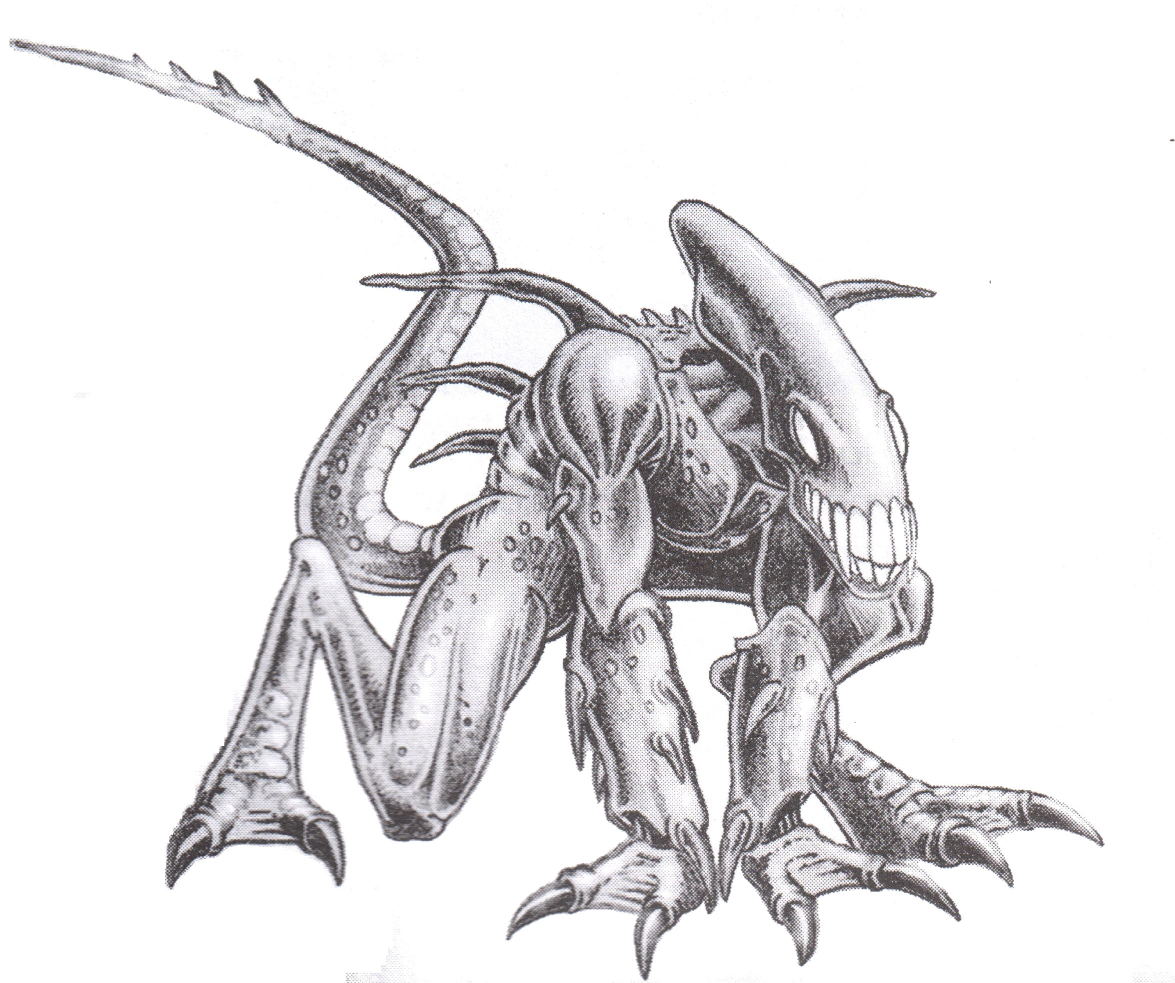 A suspiciously Alien-esque creature A suspiciously Alien-esque creature