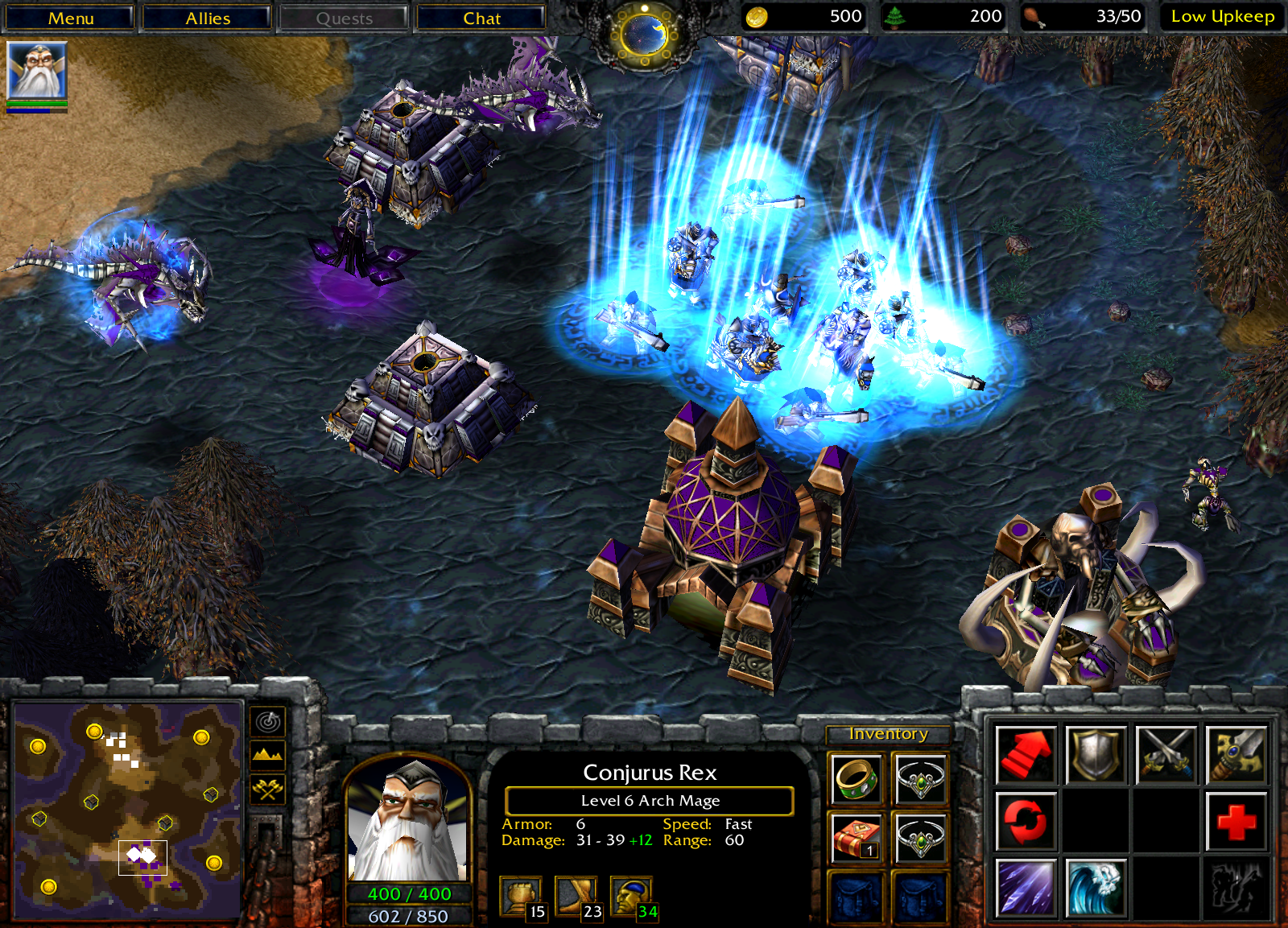 Humans mass teleporting into an undead base. Image dated May 2002. Humans mass teleporting into an undead base. Image dated May 2002.