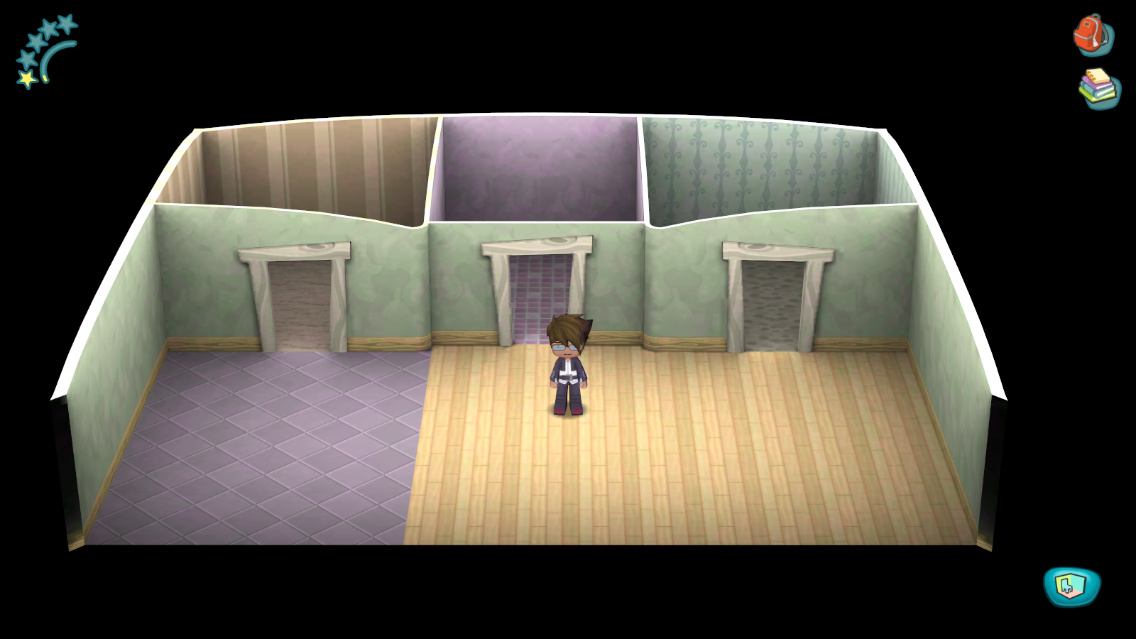 Compared to the unused two bedroom interior. Compared to the unused two bedroom interior.