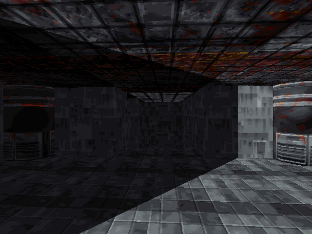 Leading to the elevator to the surgery room and basement. Leading to the elevator to the surgery room and basement.