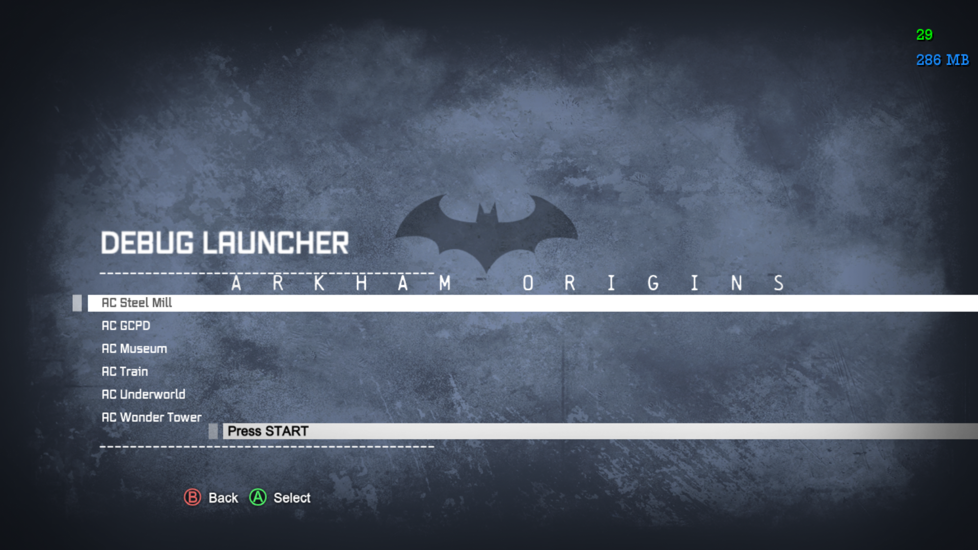 AC Predator Challenges Menu AC Predator Challenges Menu