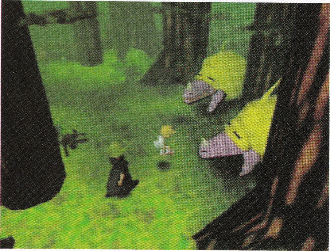 Flint and Lucas run into some chimeras in the Sunshine Forest. Flint and Lucas run into some chimeras in the Sunshine Forest.