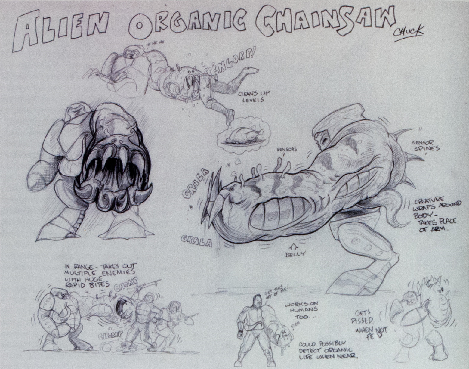 Alien Organic Chainsaw