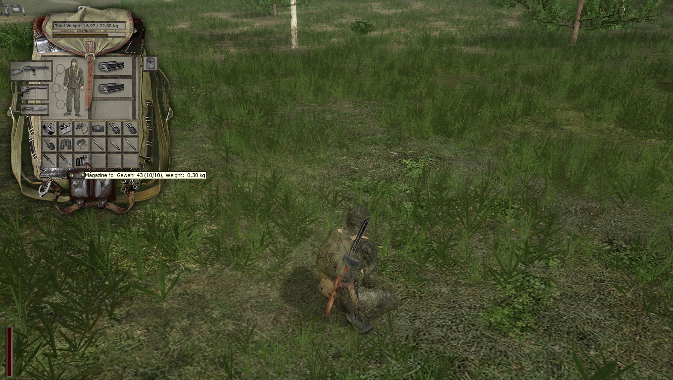 The Gewehr 43 magazine in the inventory.