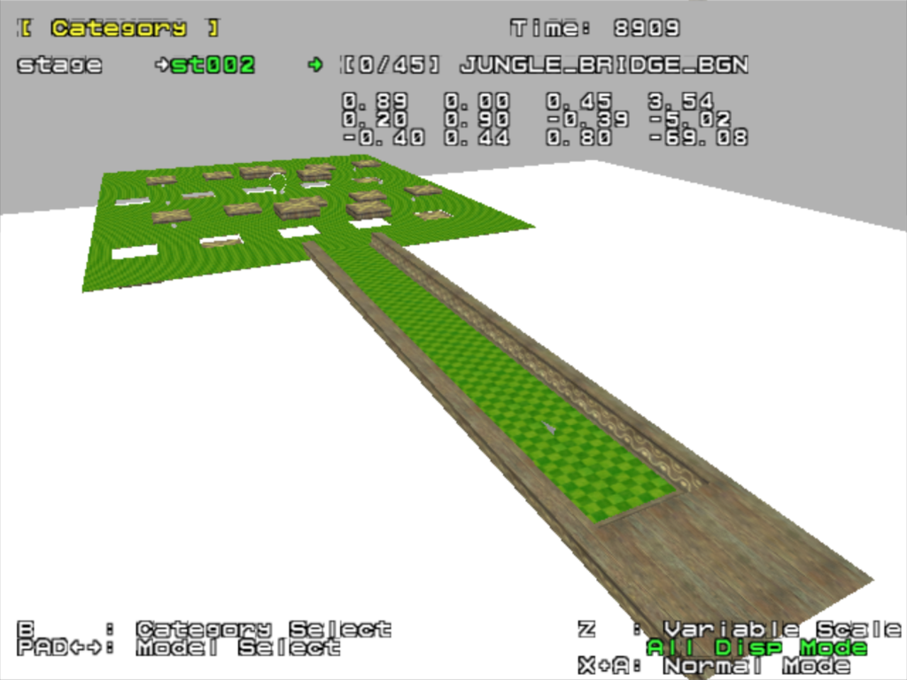 AV MODEL - A model viewer for showing the various models in the game. Displayed is the Story Mode stage Floaters (Beginner 9). AV MODEL - A model viewer for showing the various models in the game. Displayed is the Story Mode stage Floaters (Beginner 9).