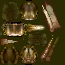 Green centipede skin. Green centipede skin.