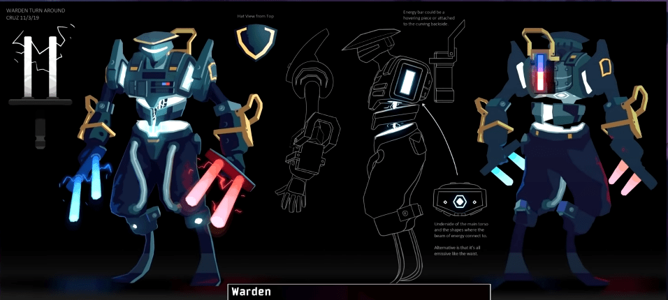 Warden Concept Art