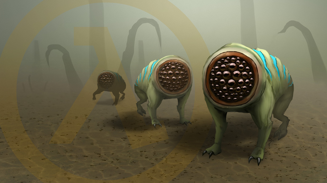 Houndeye card artwork.