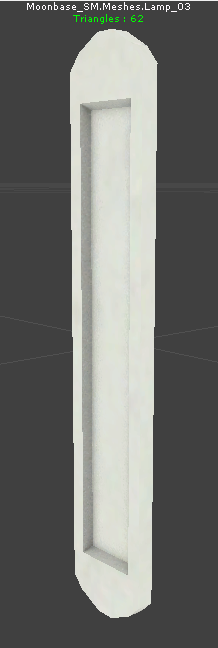 Unused lamp. Unused lamp.