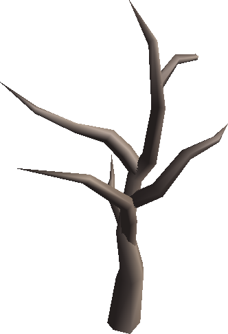 A dead tree. A dead tree.