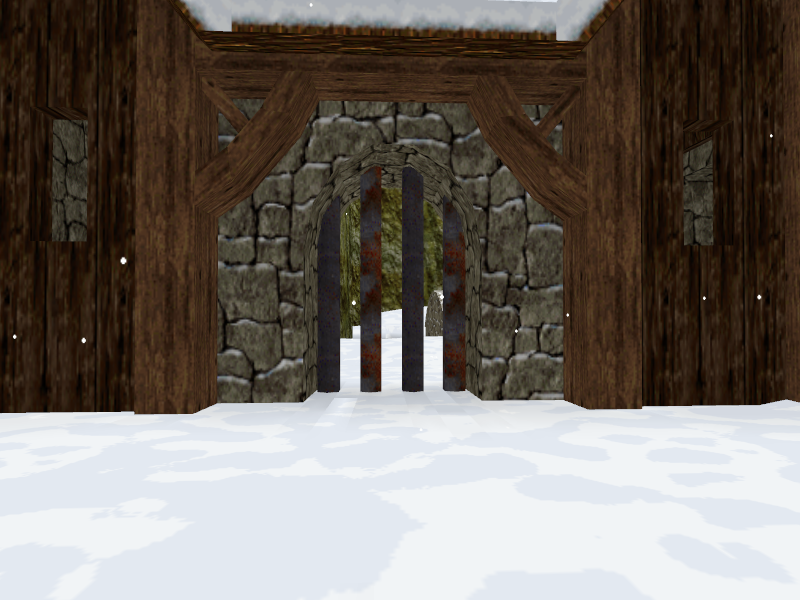 Gate seen in E3M1. Gate seen in E3M1.