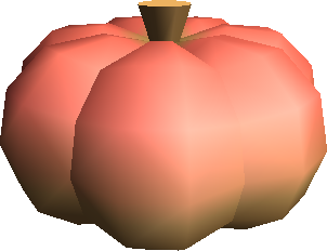 A pumpkin. A pumpkin.