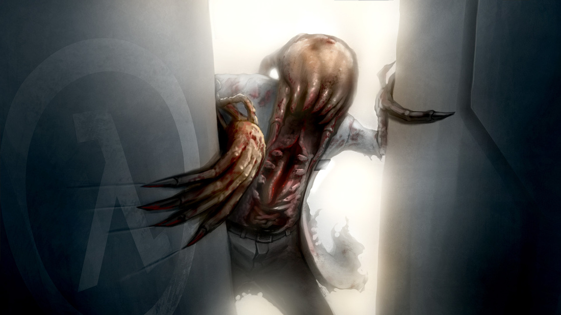 Zombie card artwork.