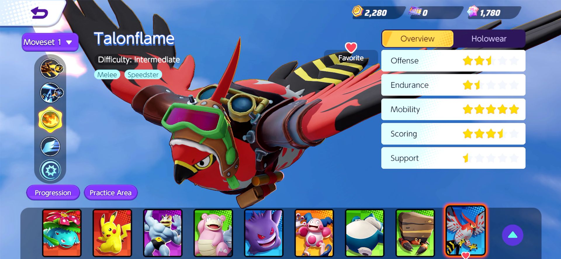 Early Pokémon menu. Early Pokémon menu.
