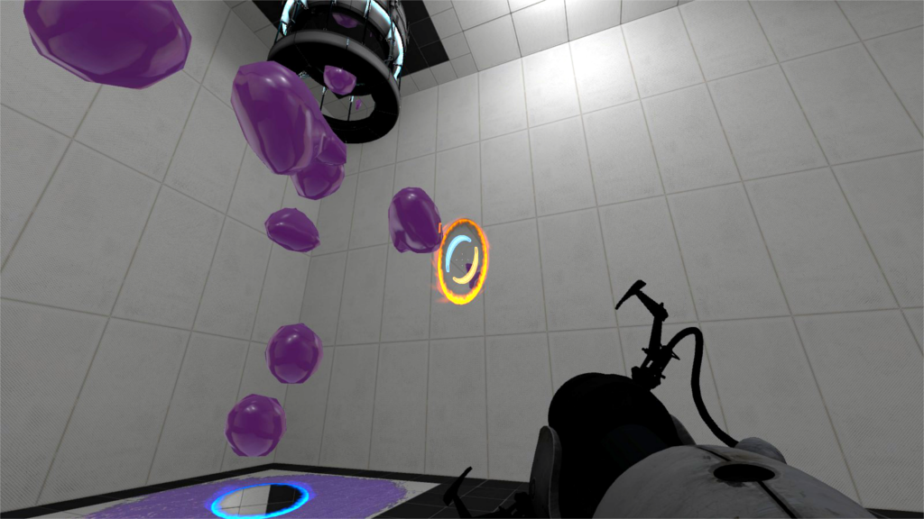The sticky gel in-game.