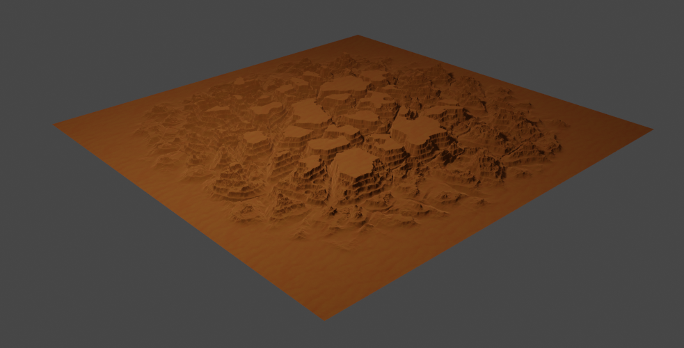 Unused terrain of Airborne prototype within game files.