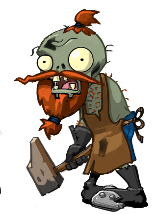 Blacksmith Zombie concept art Blacksmith Zombie concept art