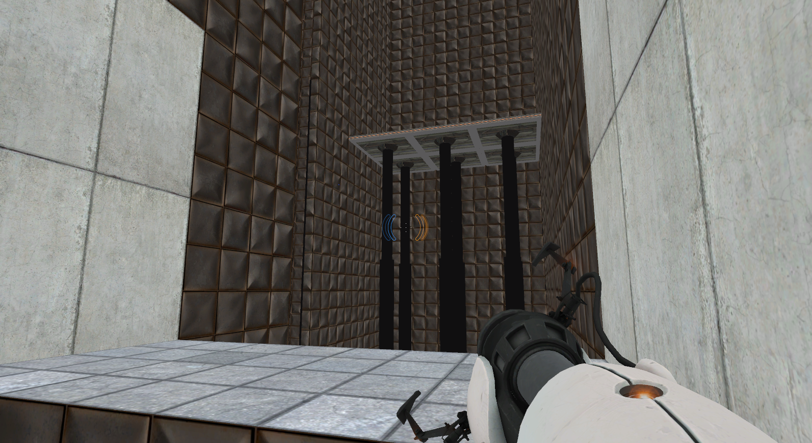 Overview of the platforms where the player flings. Overview of the platforms where the player flings.