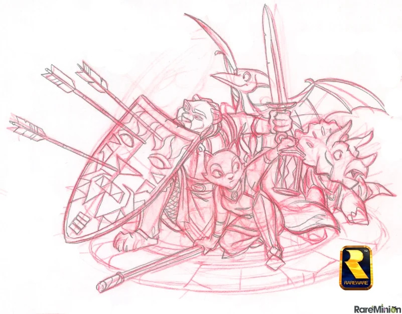 Miscellaneous concept art of some of the cast, looking much older than their ingame counterparts. Miscellaneous concept art of some of the cast, looking much older than their ingame counterparts.