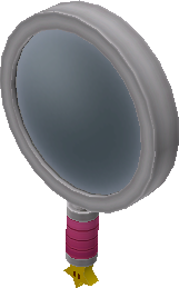 The magnifying glass used to view the board map originally had a Star at the end, a detail not present in the final graphic. The magnifying glass used to view the board map originally had a Star at the end, a detail not present in the final graphic.