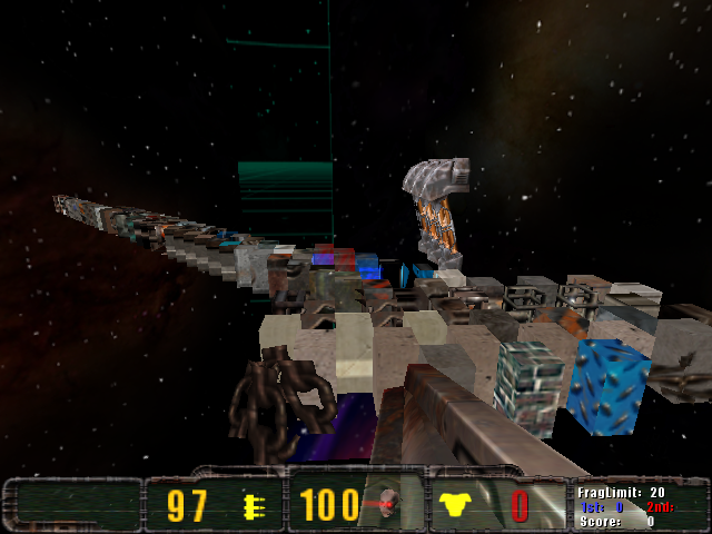 If you look closely, you can see 3 different skyboxes at once! If you look closely, you can see 3 different skyboxes at once!