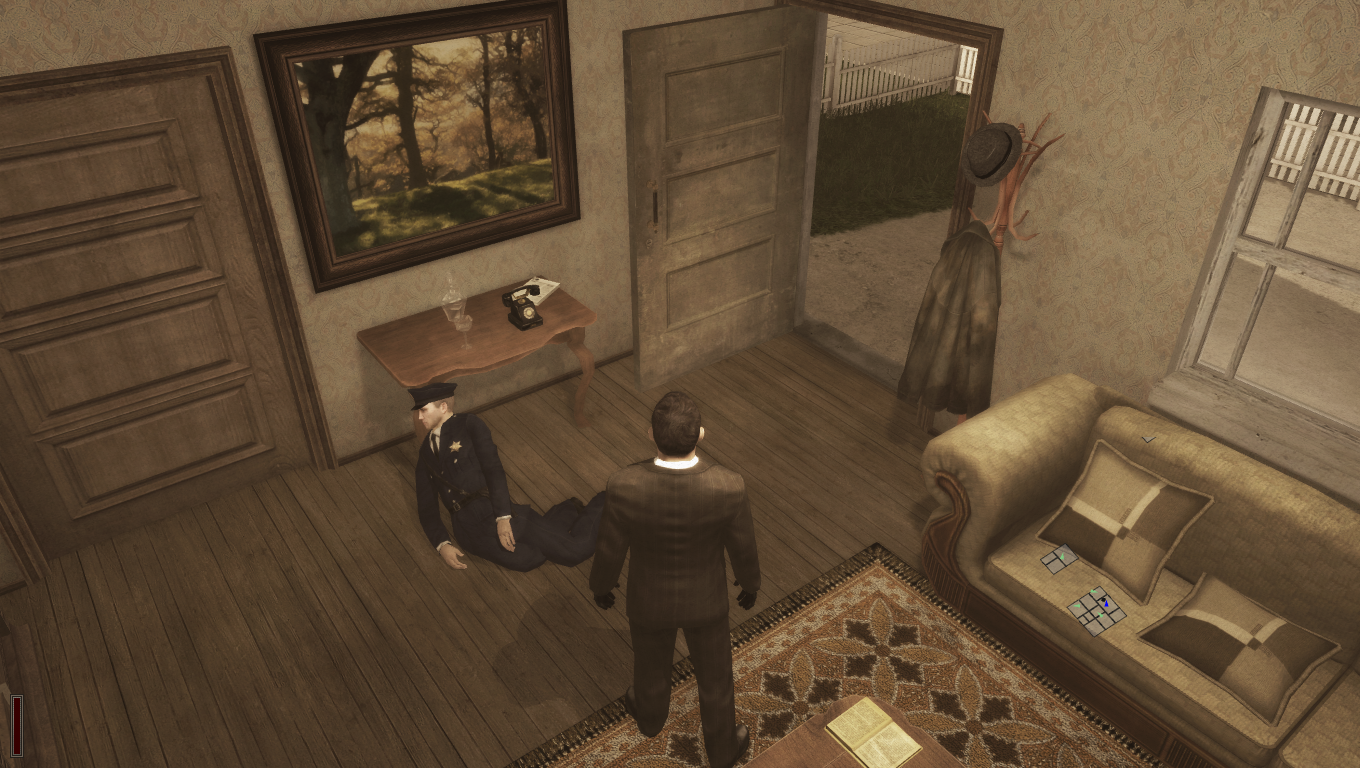 The dead Policeman. The dead Policeman.