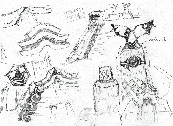 Concept art for Seaside Hill.