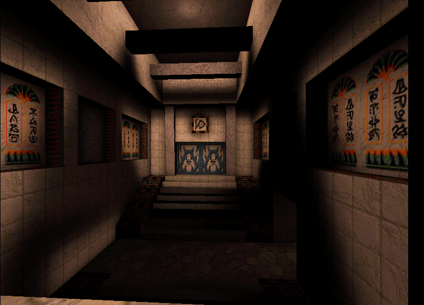 Looking at the staircase room from the hole. Looking at the staircase room from the hole.