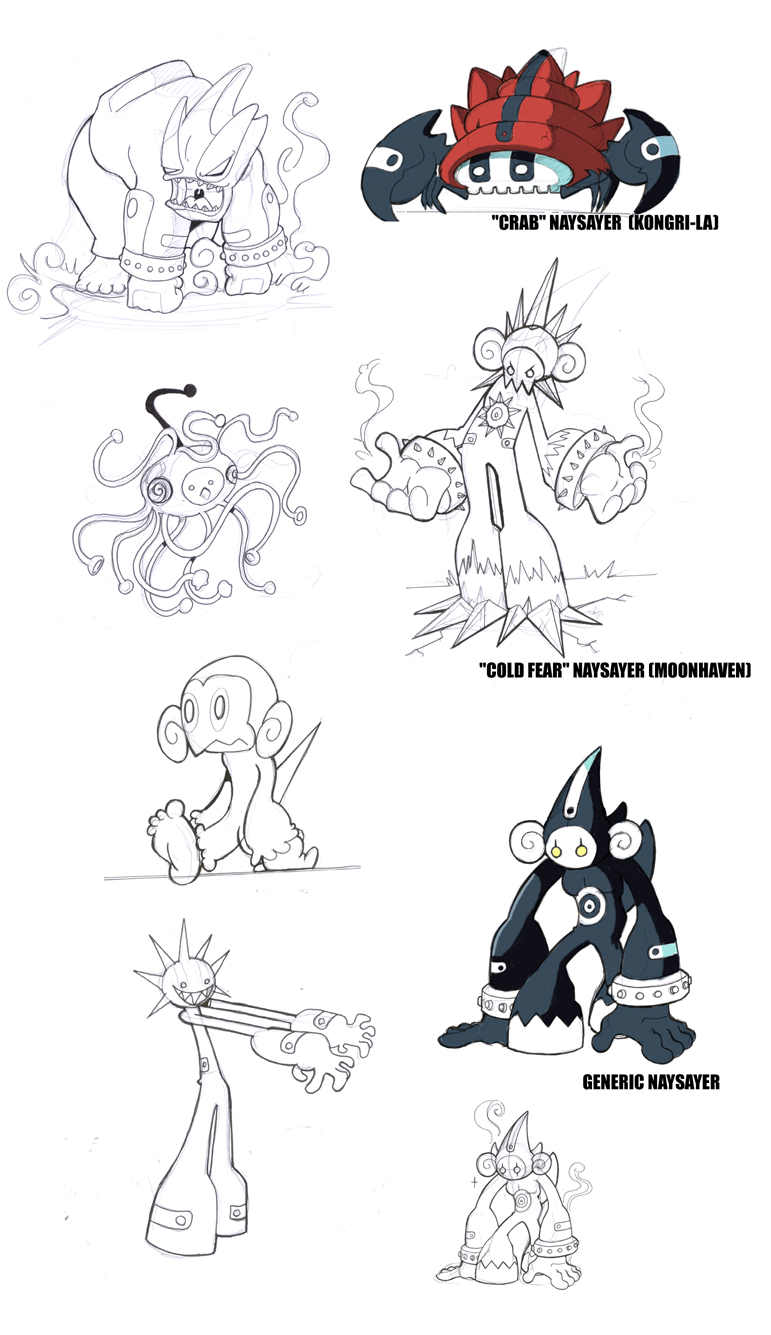 Crab, generic, and other concepts.