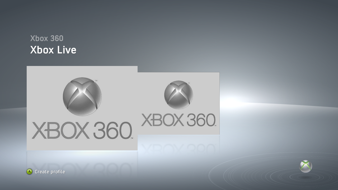 Xbox Live/Sign In Tab