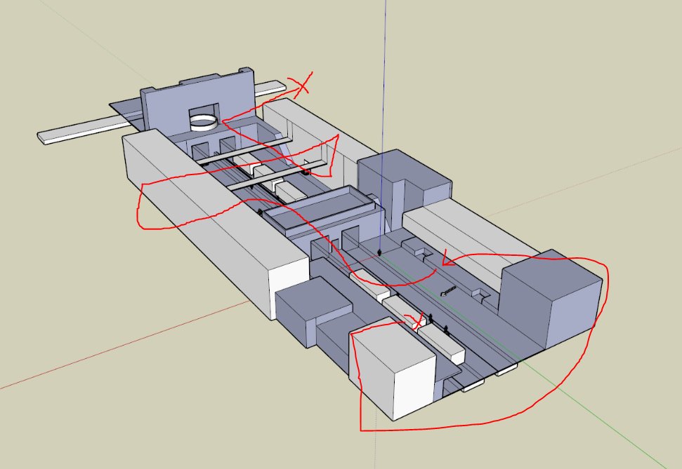 Ditto, with player path drawn. Ditto, with player path drawn.