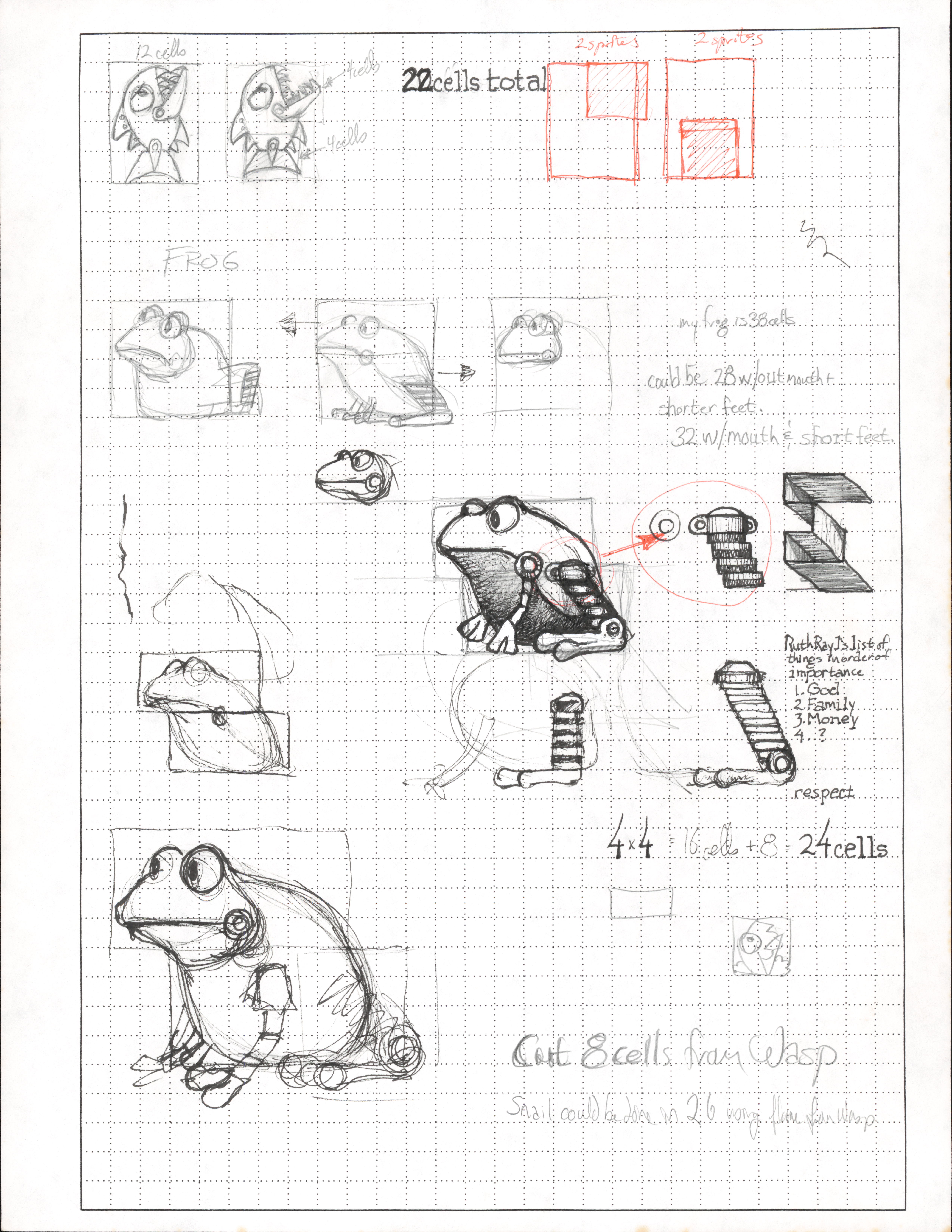 Sprite sketches Sprite sketches