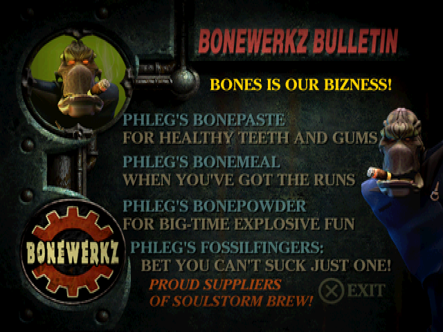 BONES IS OUR BIZNESS!