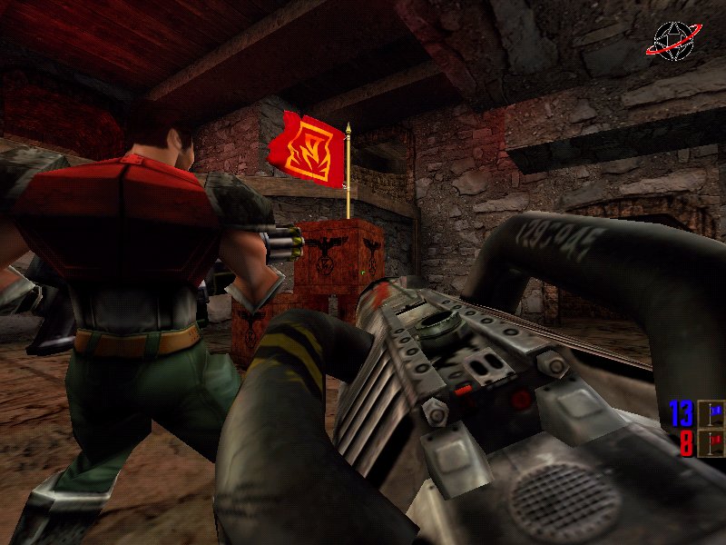 Early screenshot, dated January 12th, 1999, showing the Botpack220 Redeemer.
