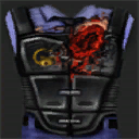 Bloody Security Guard body. Bloody Security Guard body.