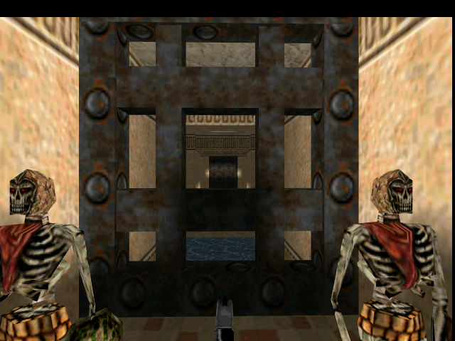 The skeleton trap.