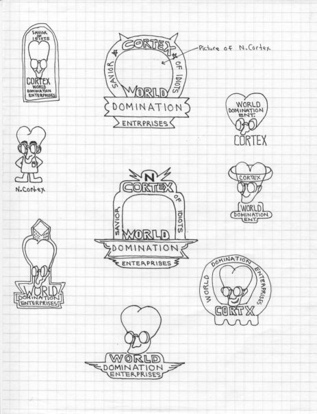 Various logos of Cortex Enterprises by David Siller. Various logos of Cortex Enterprises by David Siller.