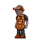 Idle animation.