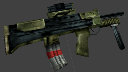 KF mod version of the Bullpup. KF mod version of the Bullpup.
