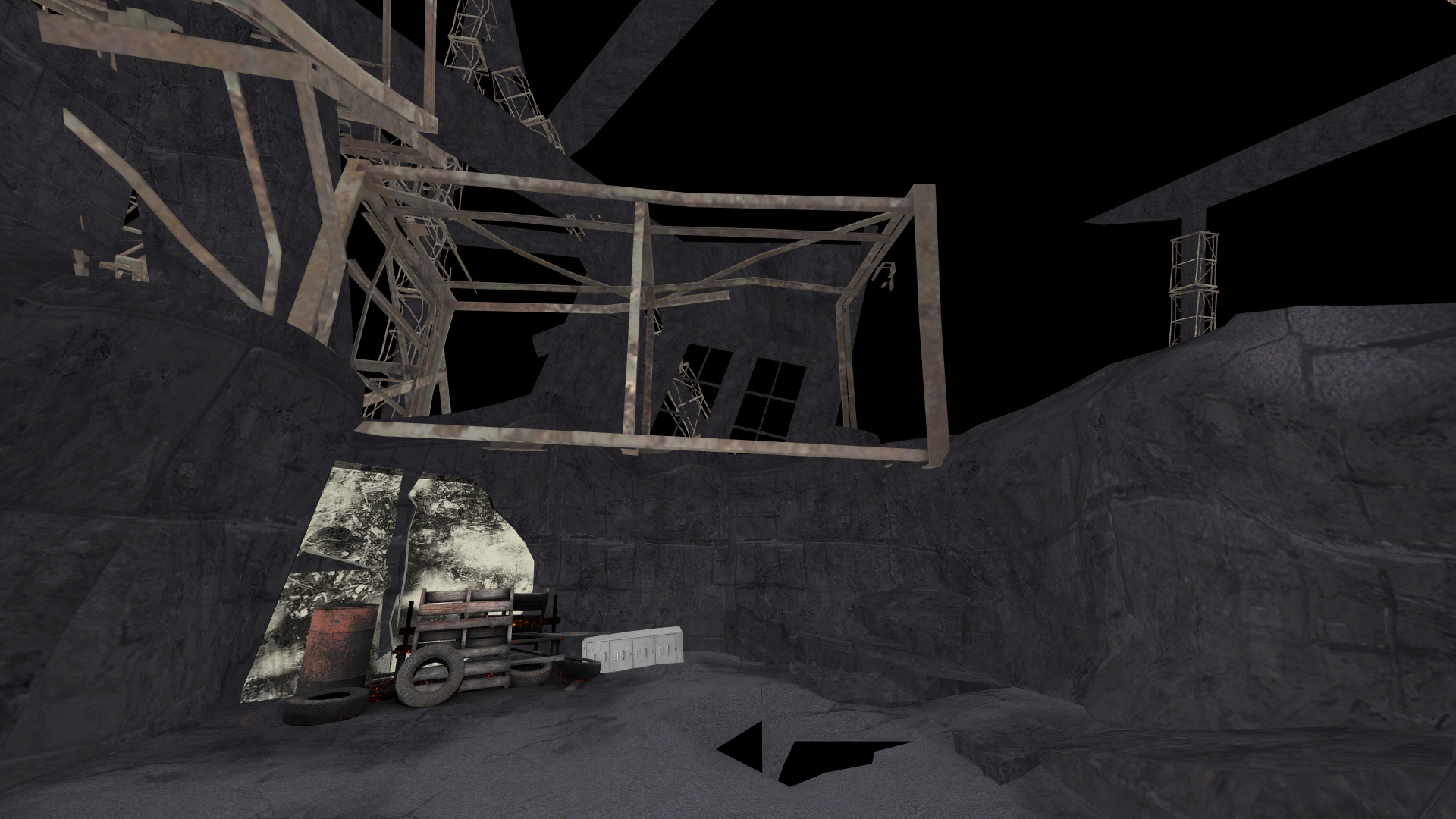 The boss's office with mat_fullbright.