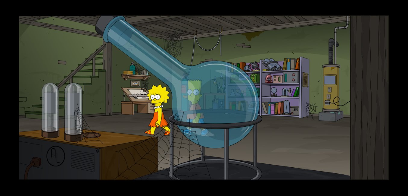 For "Professor Frink? Part 1", by Gary Amaro For "Professor Frink? Part 1", by Gary Amaro