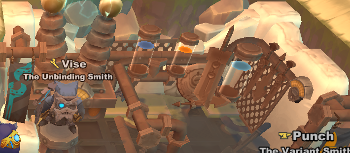 The pile of weapons where a Shining Ward can be seen. The pile of weapons where a Shining Ward can be seen.