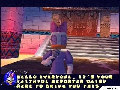 Merlock's Temple cutscene area, that went unused in the final game