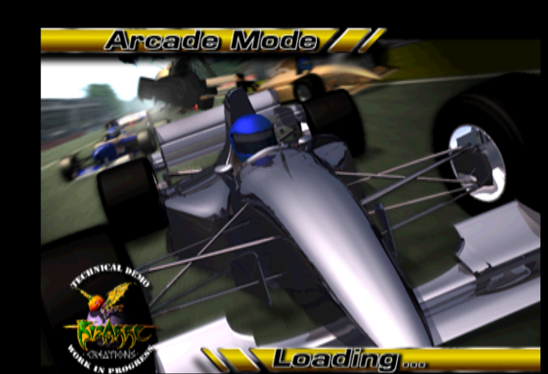 Loading screen for Arcade mode.
