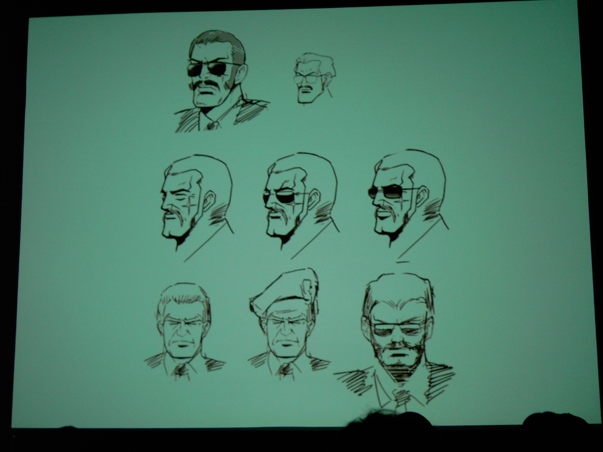 Concept art for Commander Kahn.