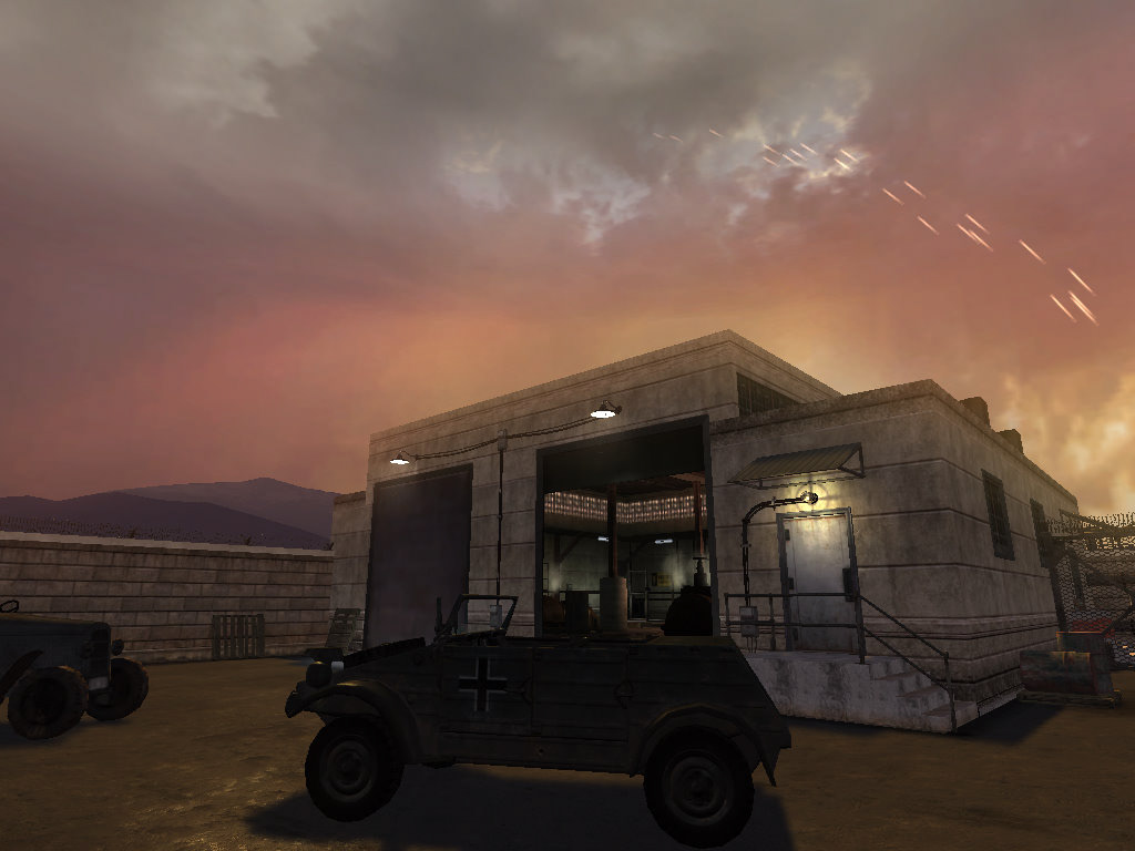 Utility building.